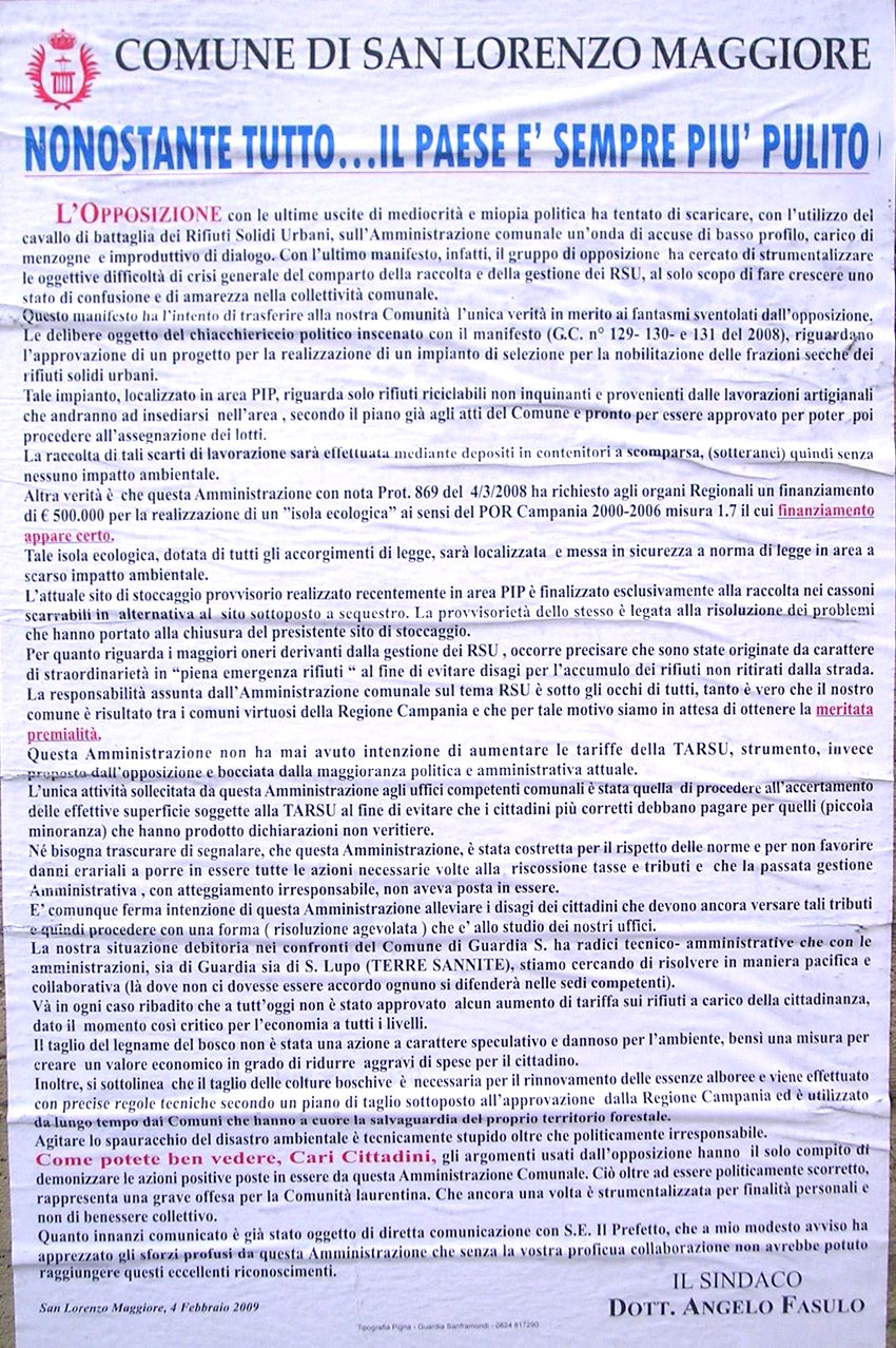 Manifesto del 4 febbraio 2009